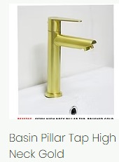 Gold Basin Pillar Tap