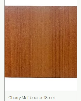 MDF Board Cherry 18mm