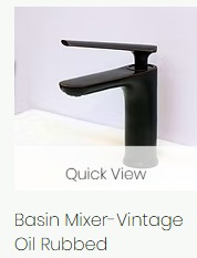 Vintage Oil Rubbed Basin Mixer