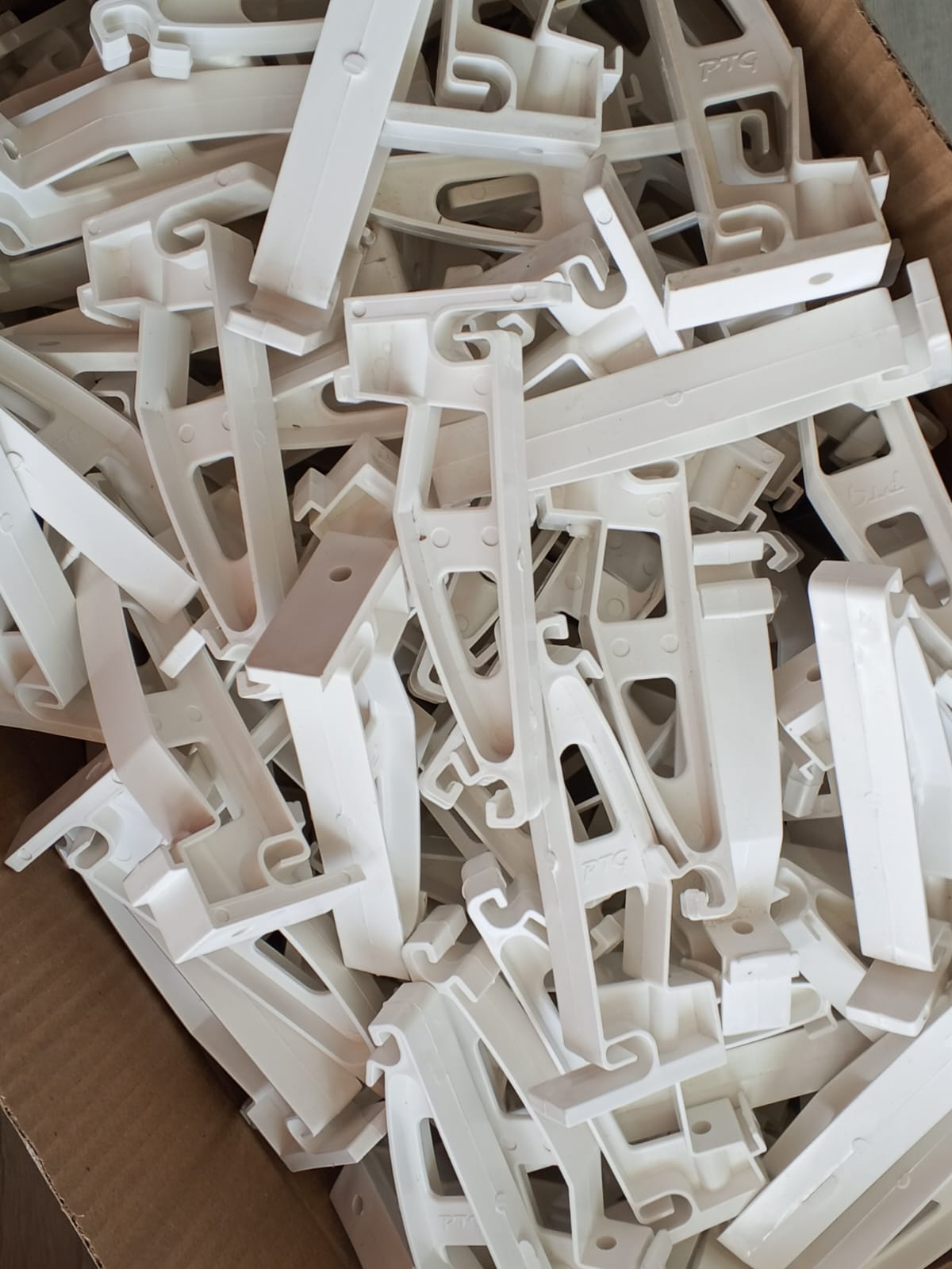 White Plastic Gutter Parts